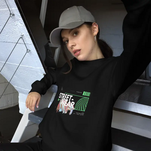 Eşsiz Tasarım Unisex Sweatshirt ile Rahat ve Şık Stil