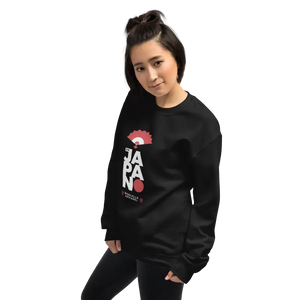 Japon Baskılı Unisex Sweatshirt Red Fan Tasarımı ile Büyük Boy - Baskılı Sweatshirt