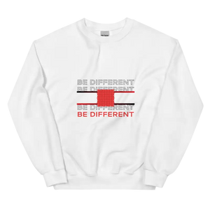 BE DIFFERENT Baskılı Unisex Sweatshirt S M L XL 2XL 3XL - S - Baskılı Sweatshirt