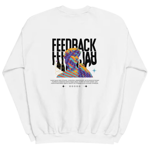 Şık FEEDBACK Baskılı Sweatshirt ile Tarzınızı Yansıtın - Baskılı Sweatshirt